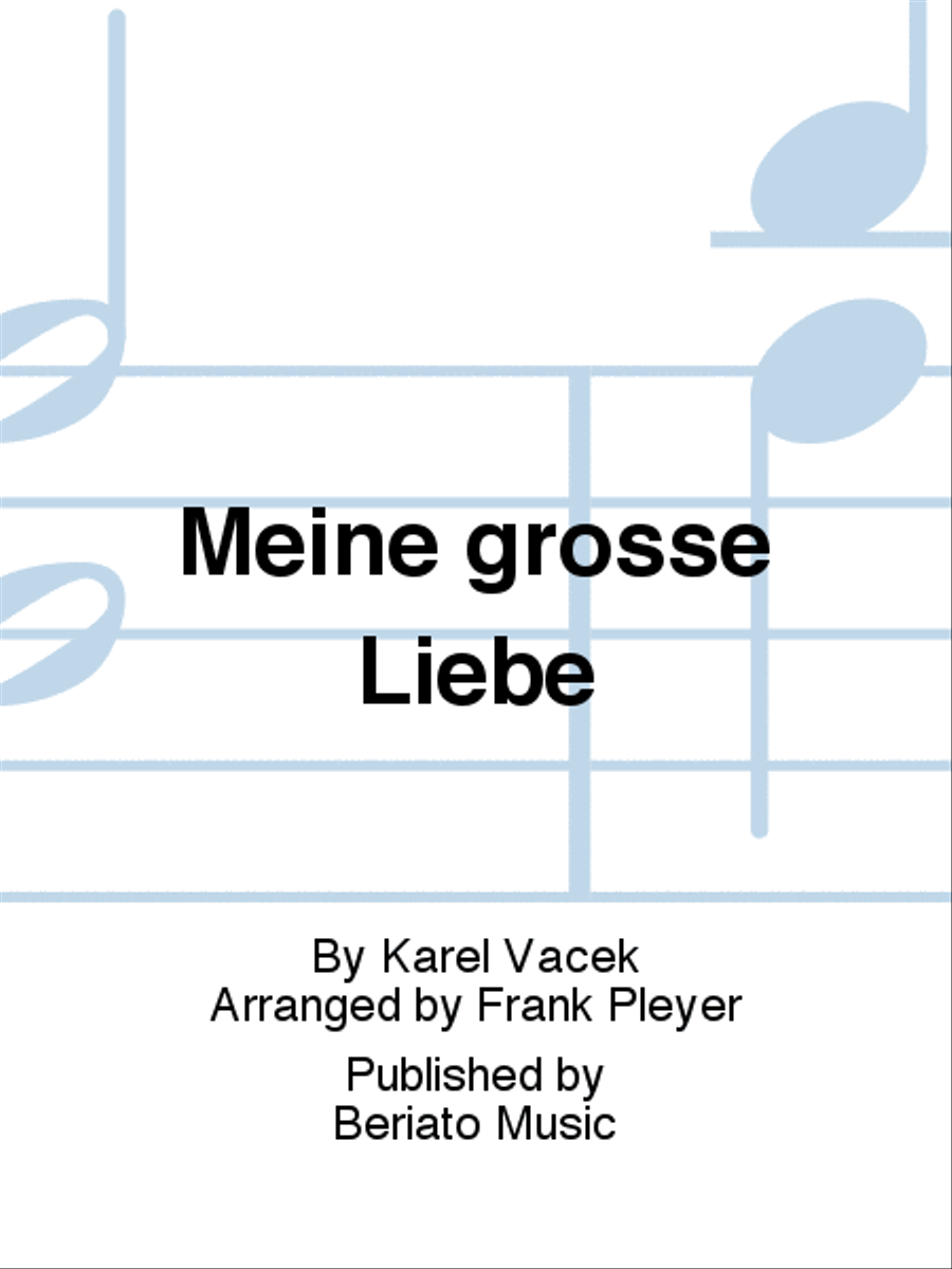 Meine große Liebe Concert Band scores gallery preview page 1
