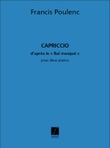 Capricciod'Apres Le Bal Masque2 Pianos Reduction