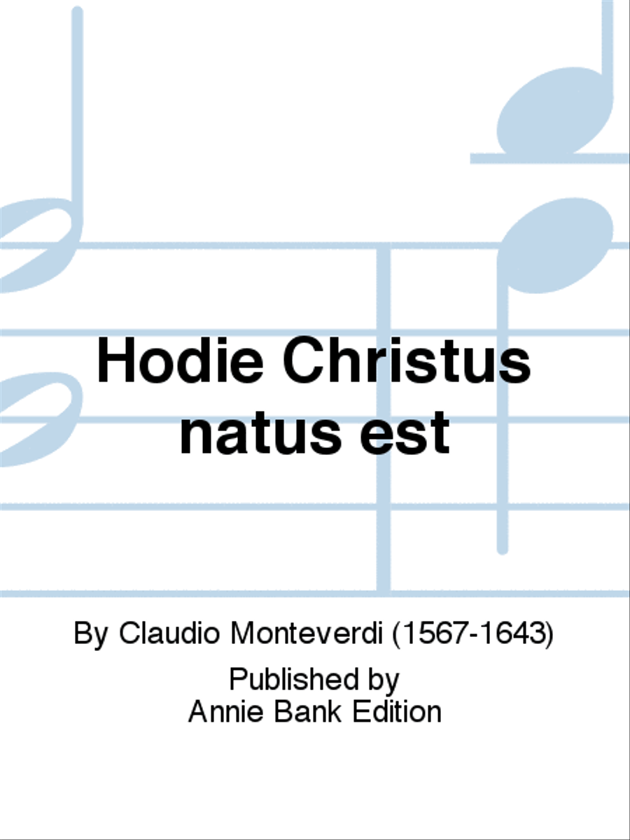 Hodie Christus natus est SAT scores gallery preview page 1
