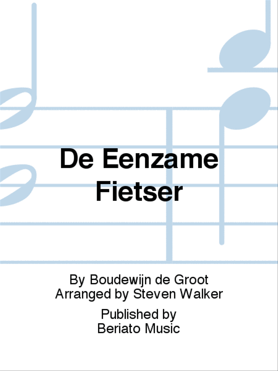 De Eenzame Fietser Concert Band scores gallery preview page 1