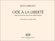 ODE A LA LIBERTEPOUR PIANO A QU