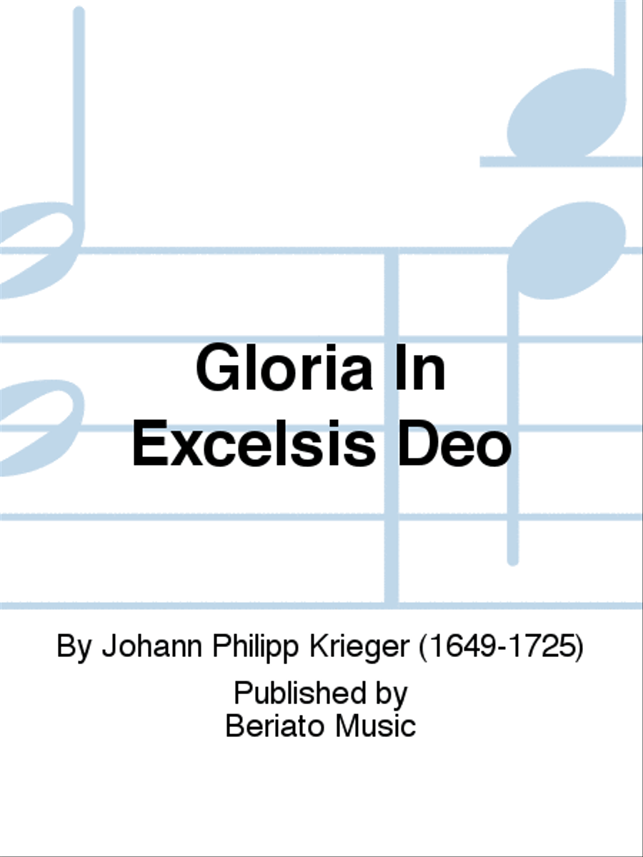 Gloria In Excelsis Deo Choir scores gallery preview page 1