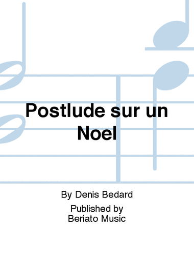 Postlude sur un Noël