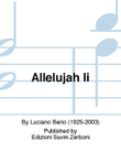 Allelujah Ii