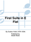 First Suite in E Flat mini preview