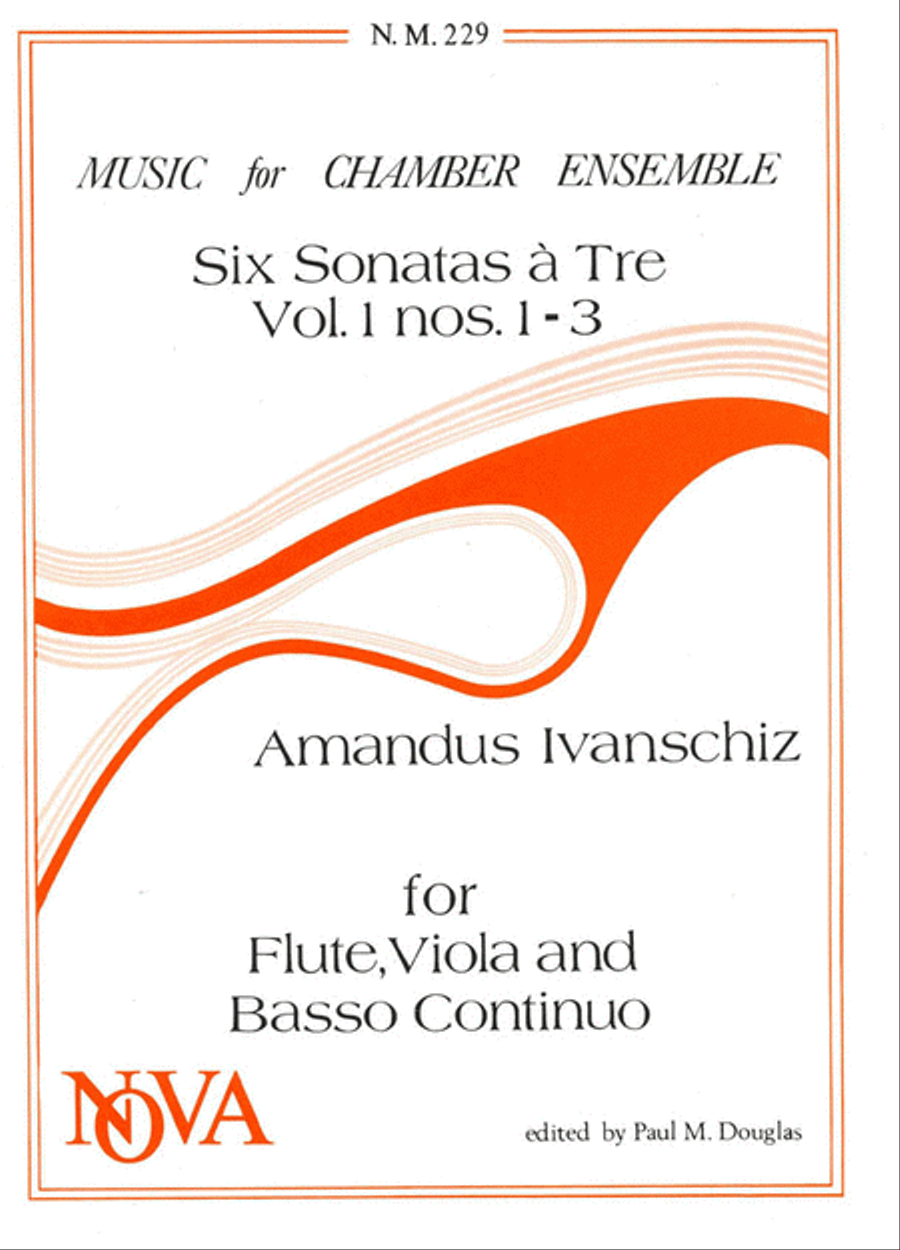 6 Sonatas A Tre Flute scores gallery preview page 1