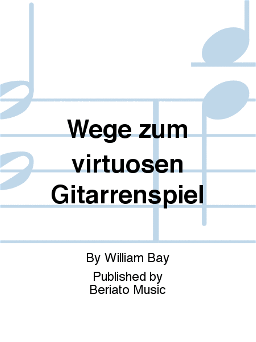 Wege zum virtuosen Gitarrenspiel Guitar scores gallery preview page 1