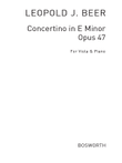 Concertino In E Minor Op. 47