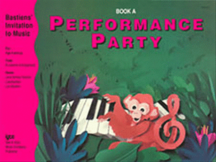 Performance Party - Book A Piano Solo scores gallery preview page 1
