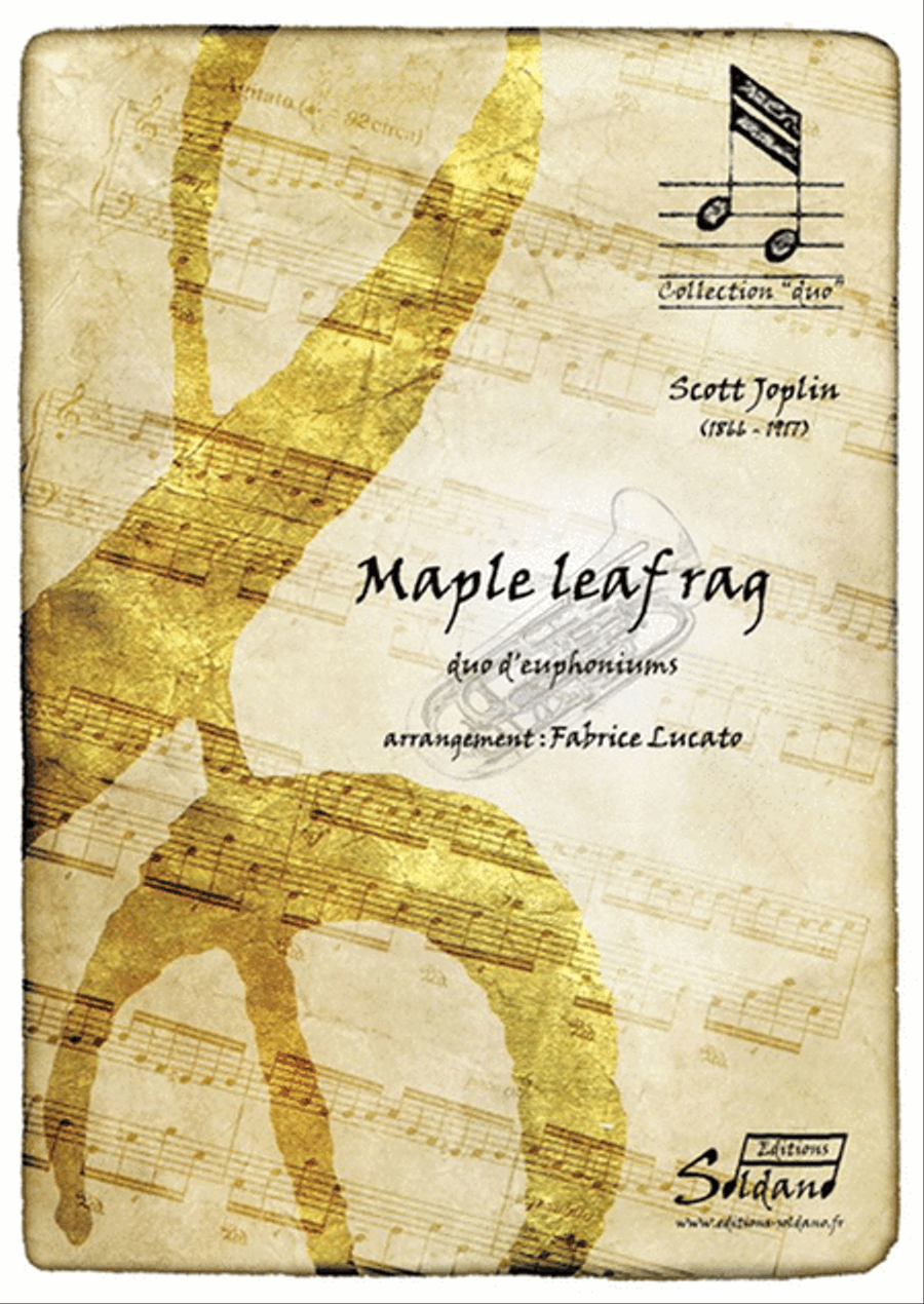 Maple Leaf Rag Euphonium scores gallery preview page 1
