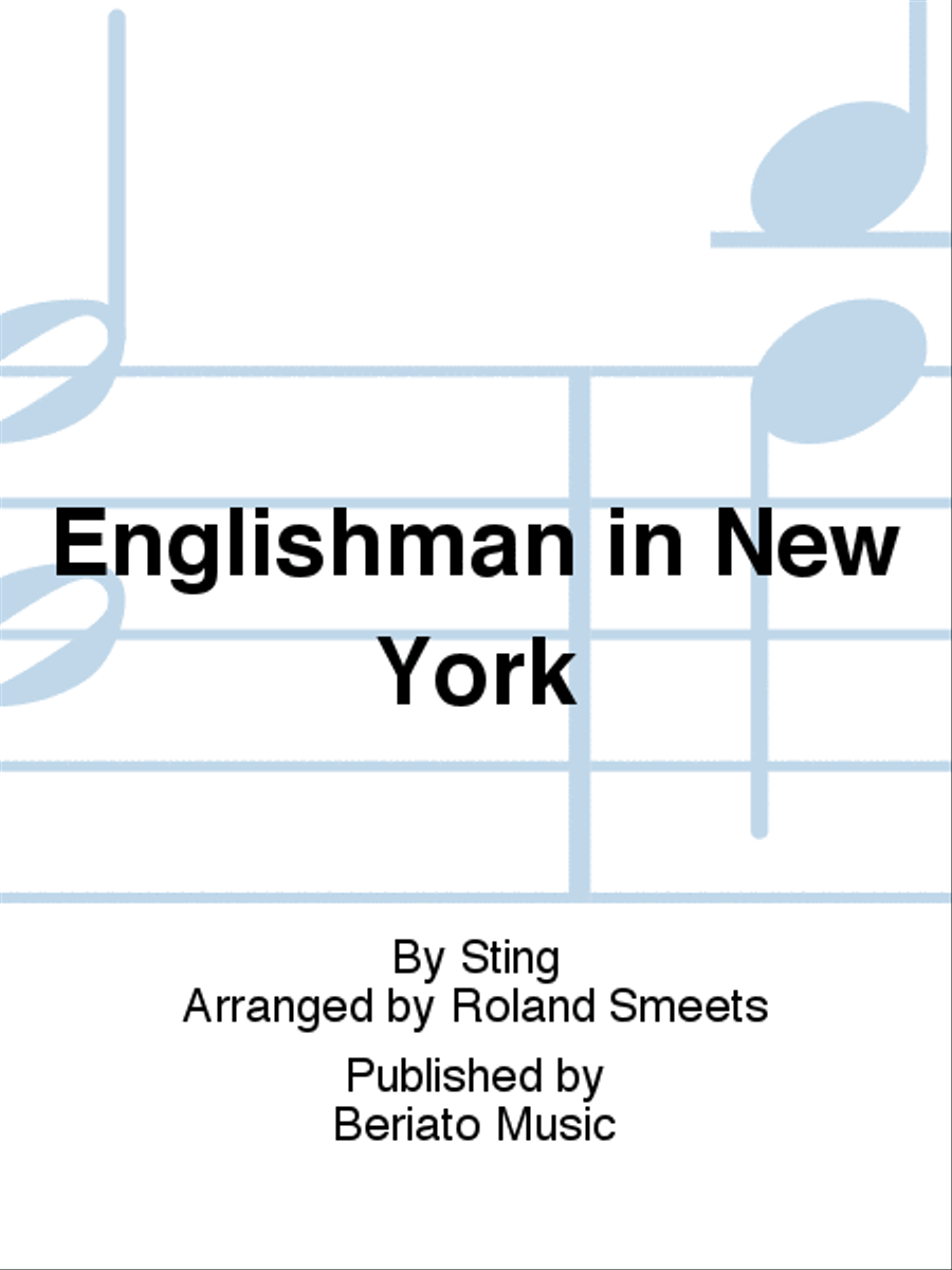 Englishman in New York Englishman in New York Concert Band scores gallery preview page 1