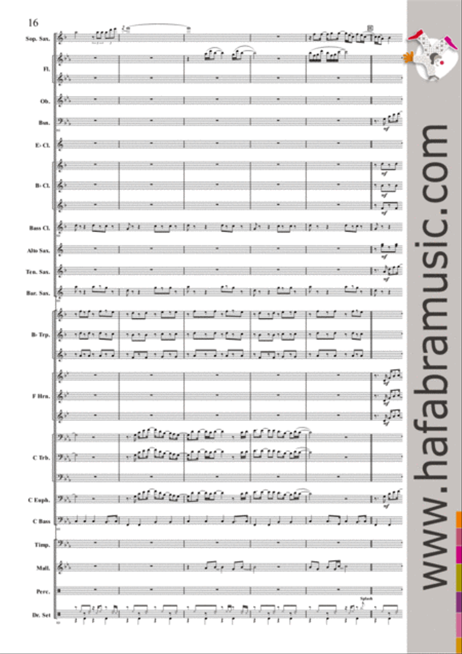 Englishman in New York Englishman in New York Concert Band scores gallery preview page 15