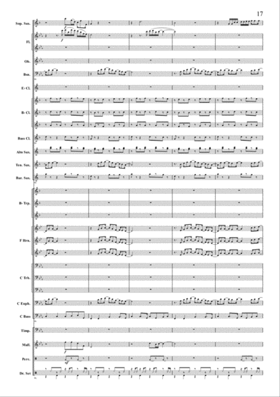 Englishman in New York Englishman in New York Concert Band scores gallery preview page 16