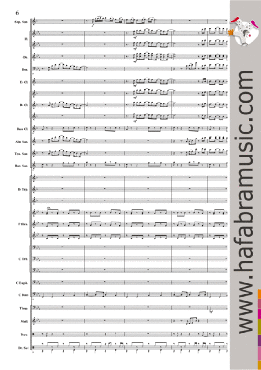 Englishman in New York Englishman in New York Concert Band scores gallery preview page 5