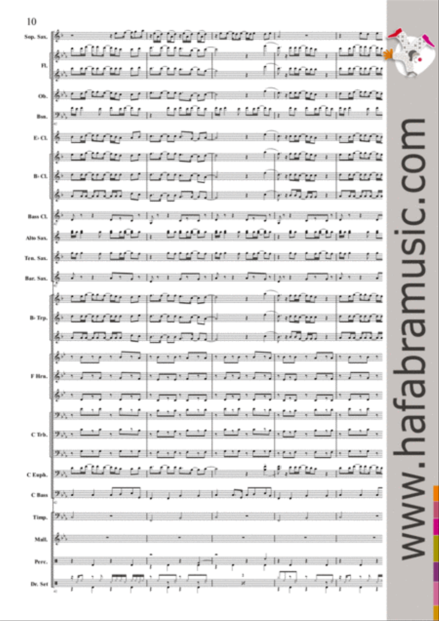 Englishman in New York Englishman in New York Concert Band scores gallery preview page 9