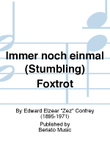 Immer noch einmal (Stumbling) Foxtrot