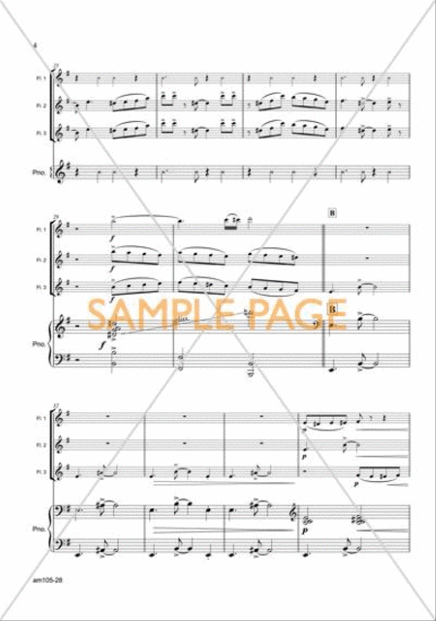 Salt of the Earth - Flute scores gallery preview page 3