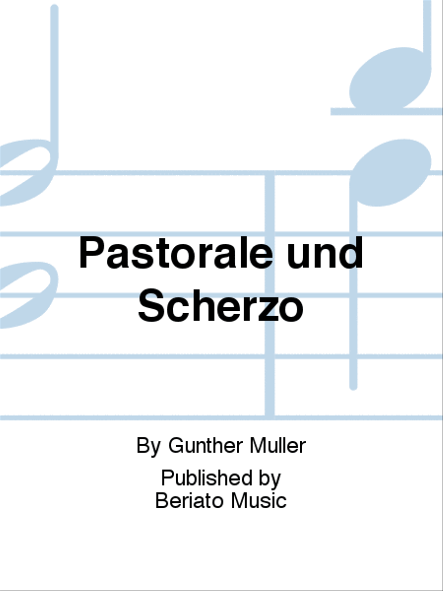 Pastorale und Scherzo Accordion Orchestra scores gallery preview page 1
