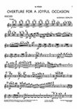 Overture For A Joyful Occasion