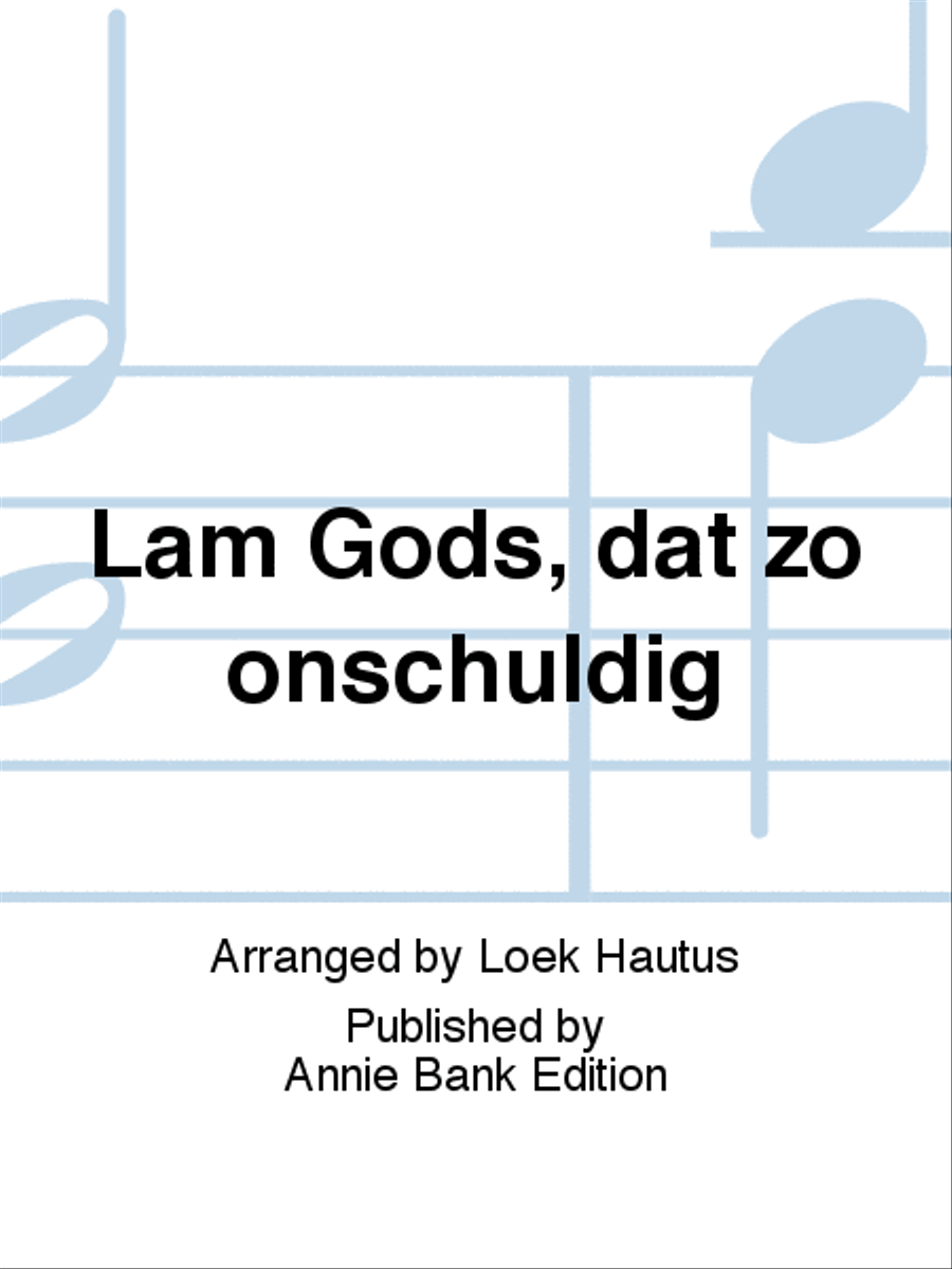 Lam Gods, dat zo onschuldig SAT scores gallery preview page 1