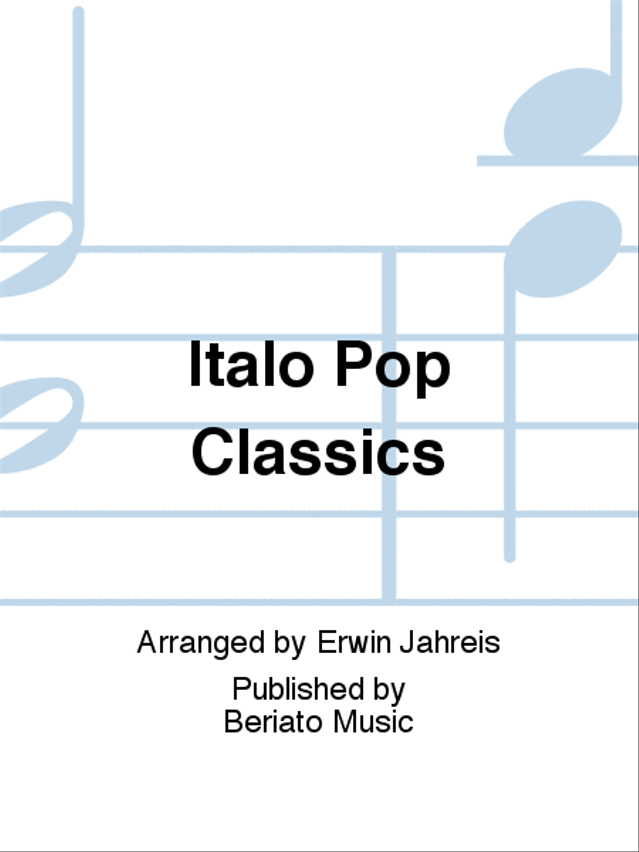 Italo Pop Classics Concert Band scores gallery preview page 1
