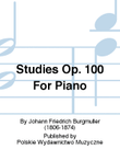 Studies Op. 100 For Piano