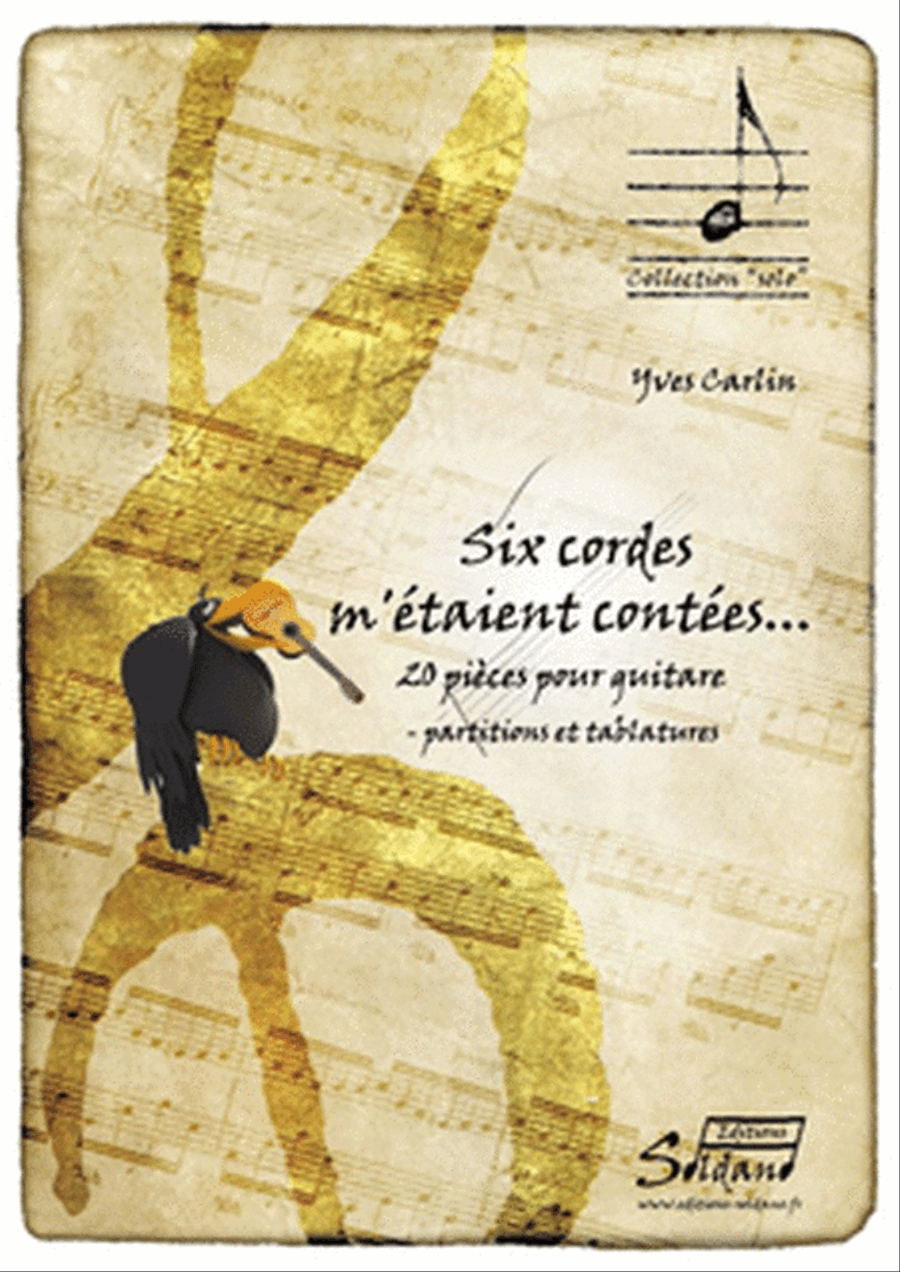 Six Cordes M'etaient Contees Guitar scores gallery preview page 1