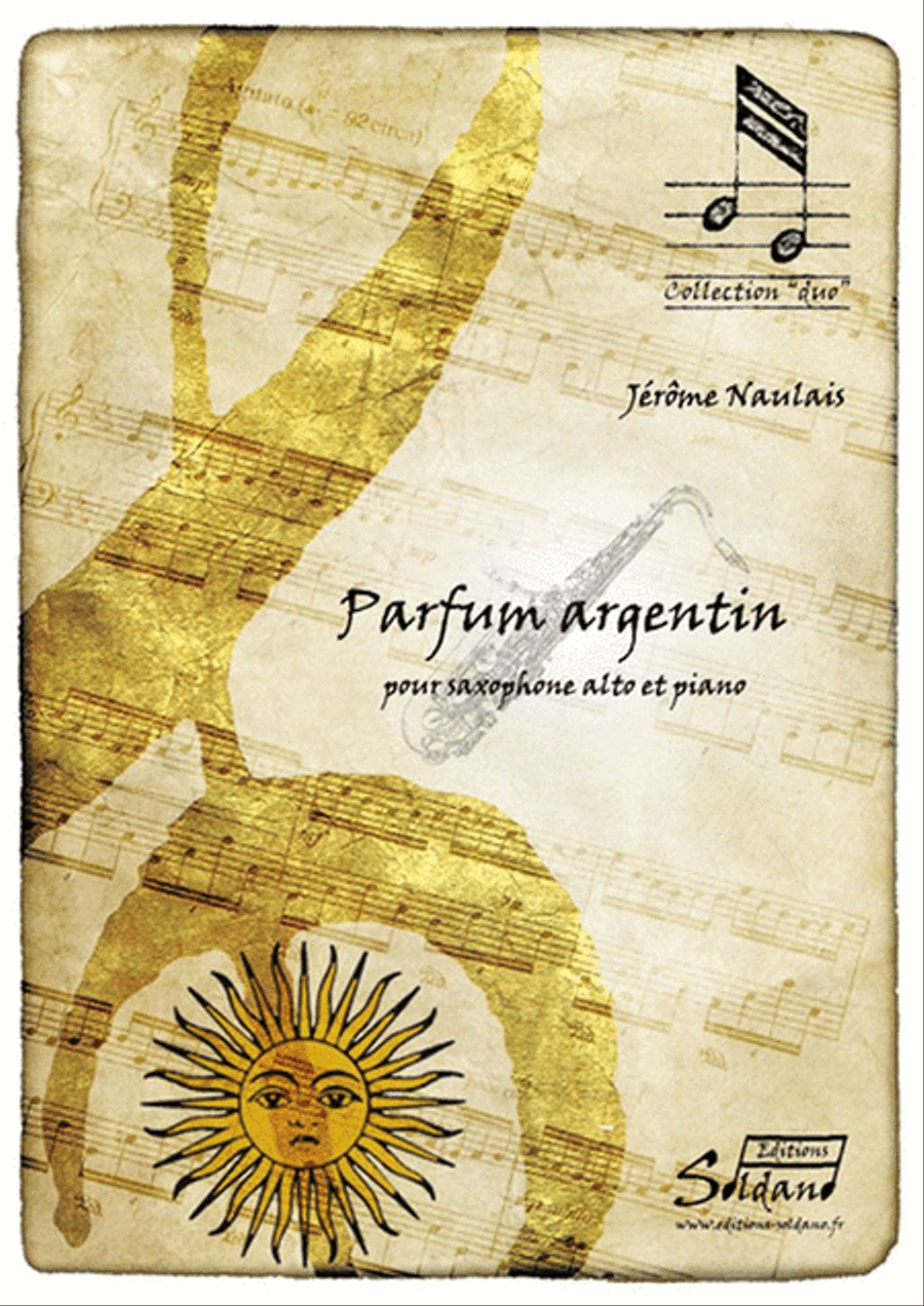 Parfum Argentin Alto Saxophone scores gallery preview page 1