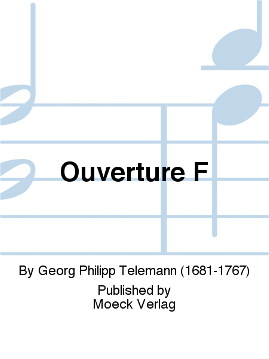 Ouverture F Recorder scores gallery preview page 1
