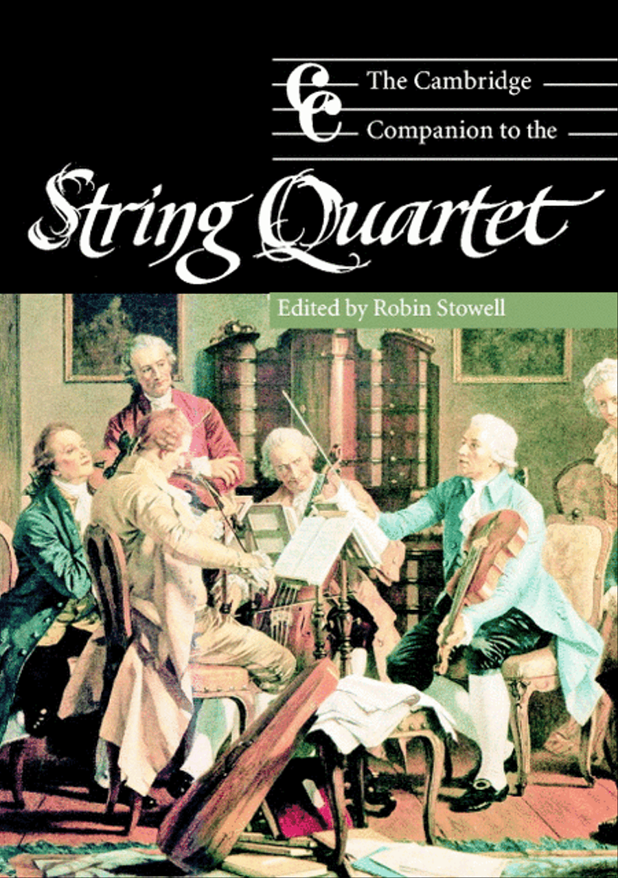 The Cambridge Companion to the String Quartet String Quartet scores gallery preview page 1