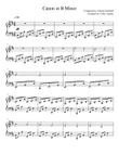 Canon in B Minor: Harp