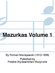 Mazurkas Volume 1