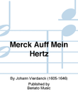 Merck Auff Mein Hertz
