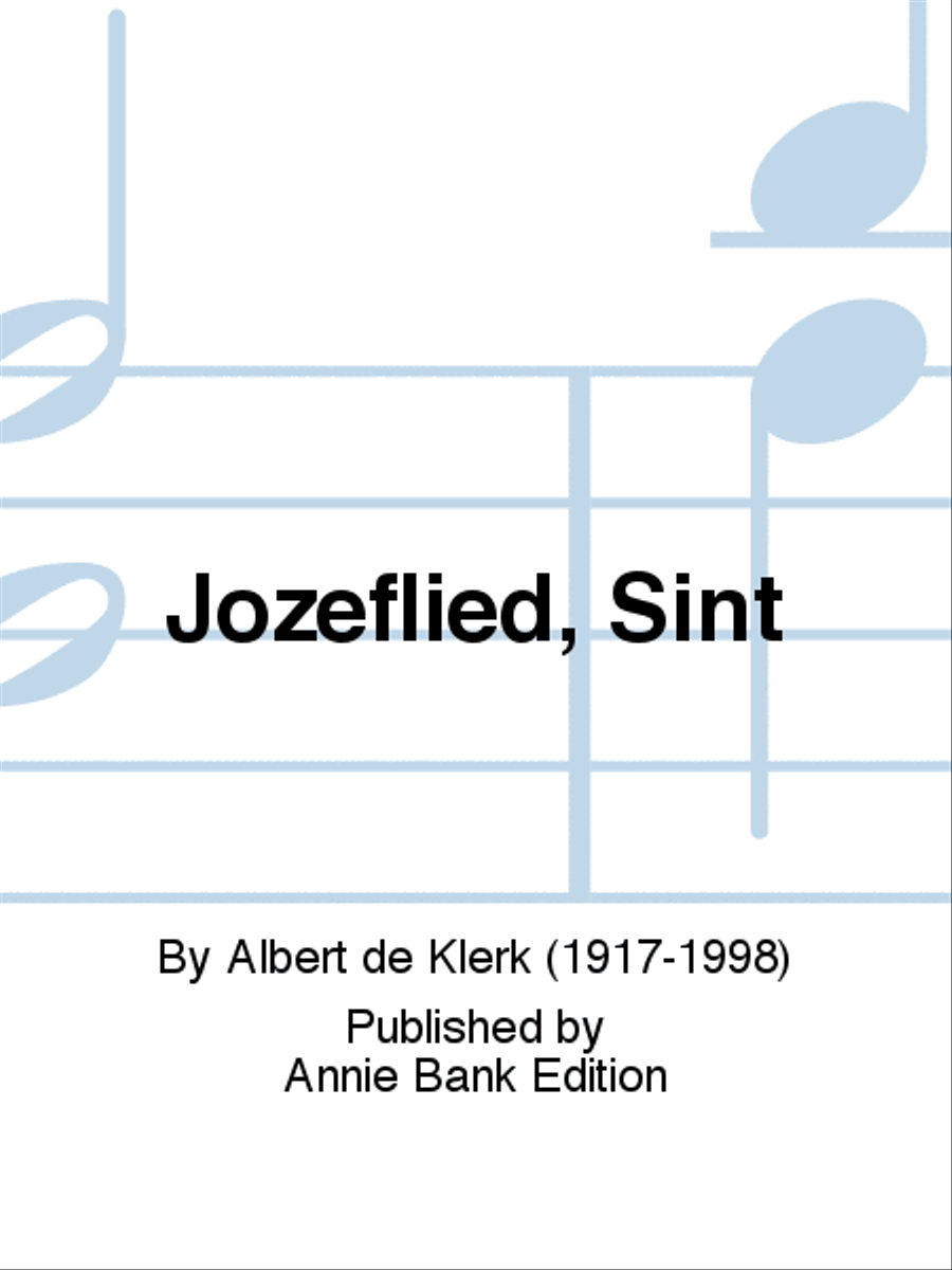 Jozeflied, Sint Unison Choir scores gallery preview page 1