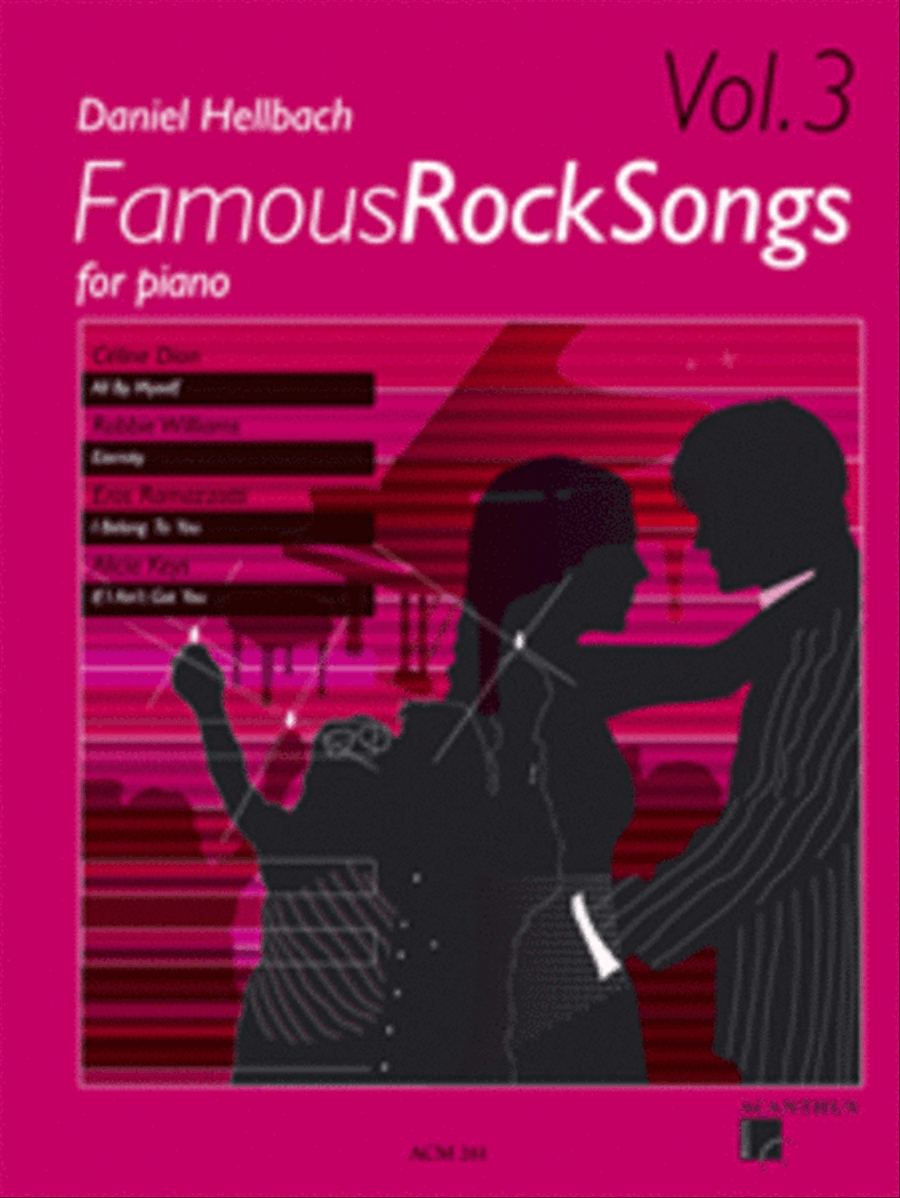 Famous Rock Songs 3 Piano Solo scores gallery preview page 1