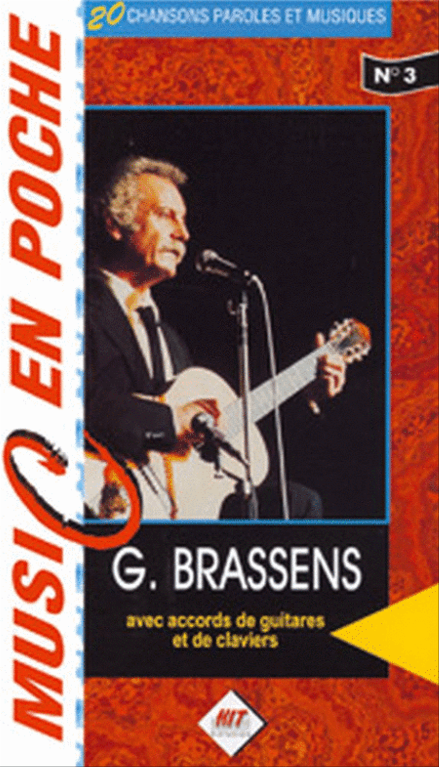 Music En Poche Georges Brassens Piano, Vocal, Guitar scores gallery preview page 1