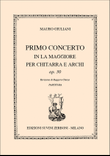 Primo Concerto in La Maggiore Op. 30