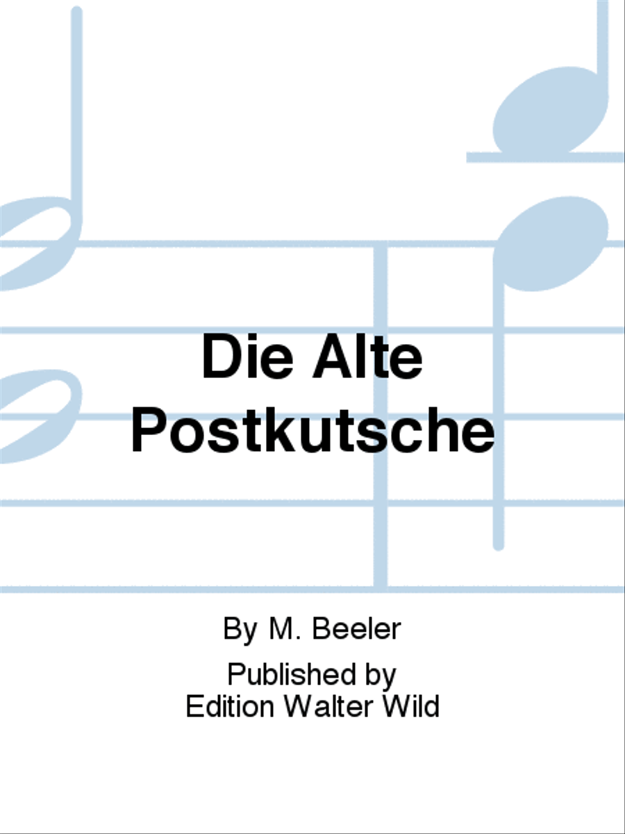 Die Alte Postkutsche Accordion scores gallery preview page 1