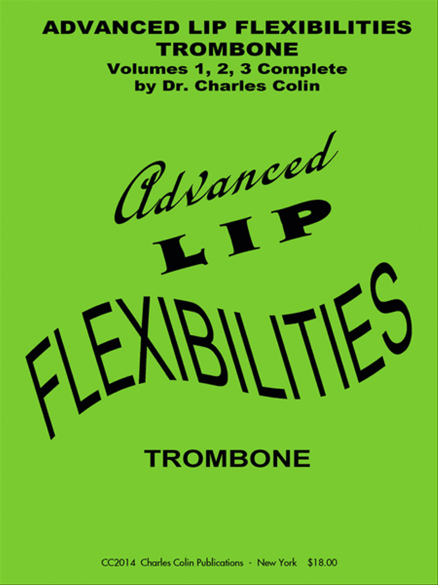 Advanced Lip Flexibilities Trombone Solo scores gallery preview page 1