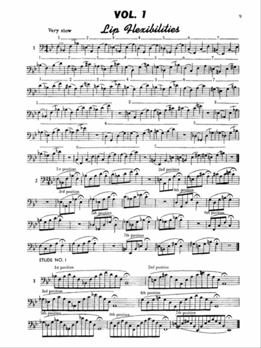 Advanced Lip Flexibilities Trombone Solo scores gallery preview page 3