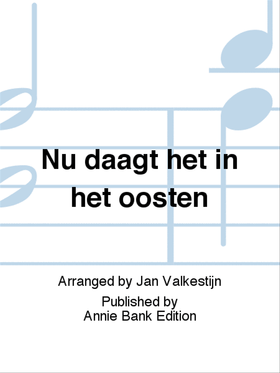Nu daagt het in het oosten 4-Part scores gallery preview page 1