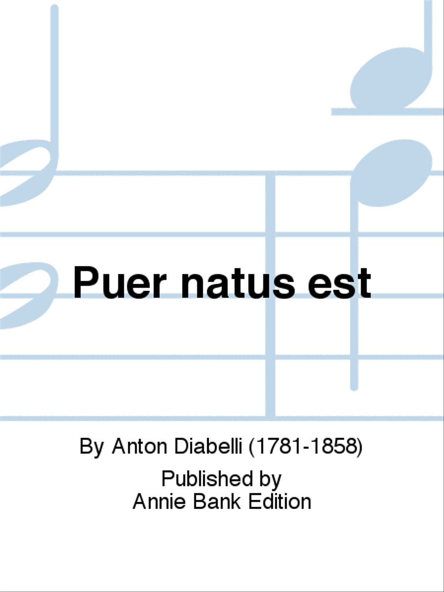 Puer natus est 4-Part scores gallery preview page 1