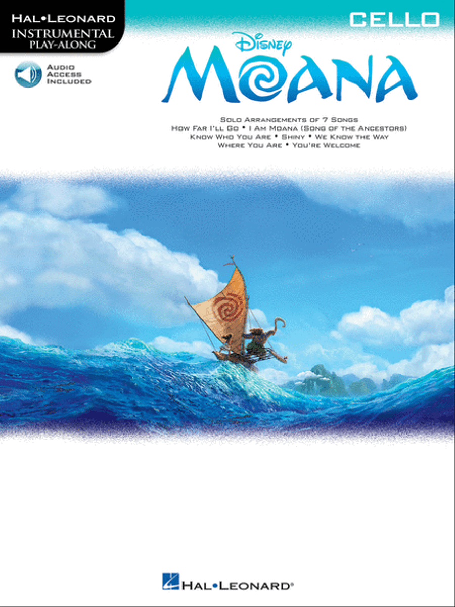 Moana - Cello Cello scores gallery preview page 1