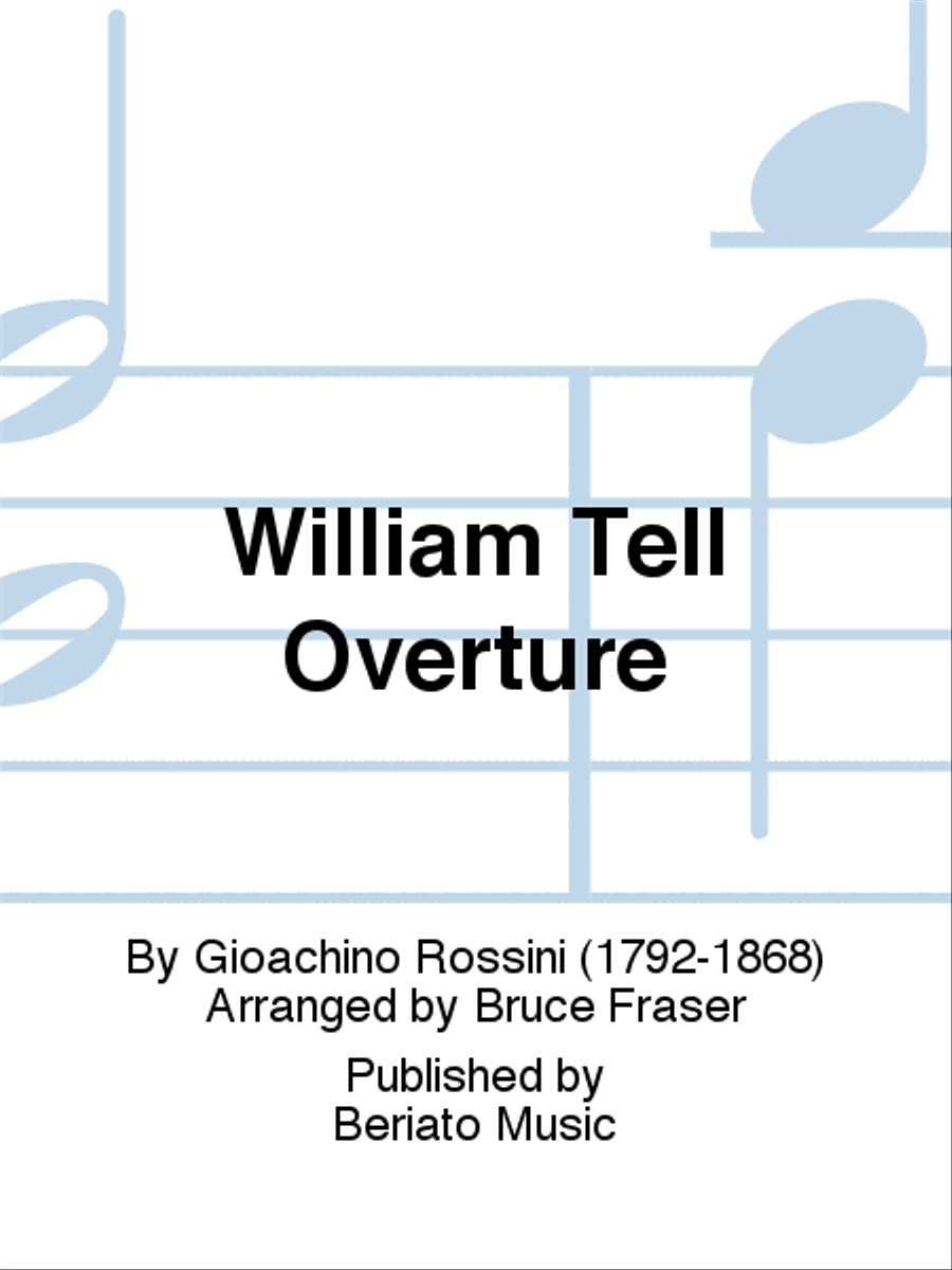William Tell Overture Concert Band scores gallery preview page 1