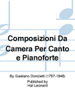 Composizioni Da Camera Per Canto e Pianoforte