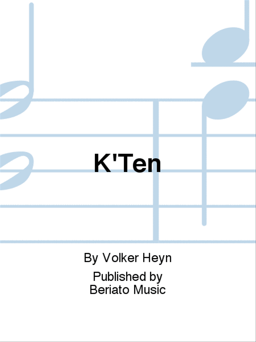 K'Ten School and Community scores gallery preview page 1