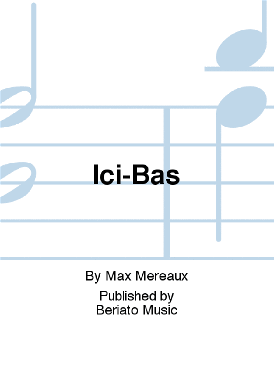 Ici-Bàs Voice scores gallery preview page 1