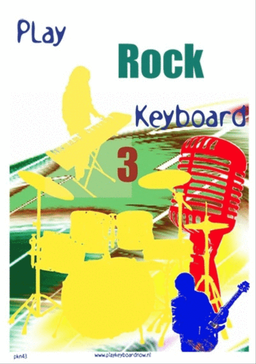 Play Rock Keyboard 3 Piano scores gallery preview page 1