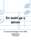 En zoekt ge u zelven