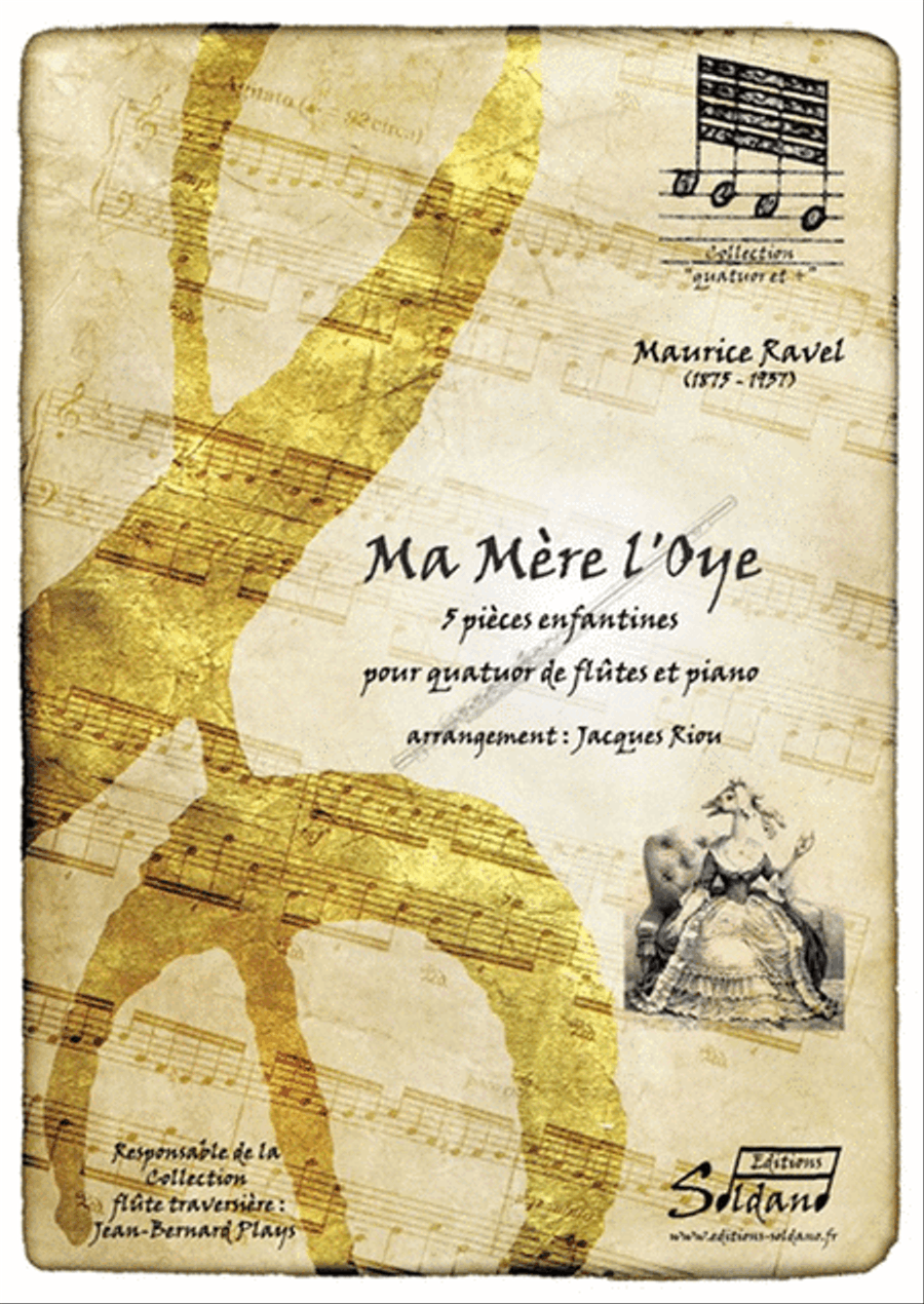 Ma Mère L'Oye Flute scores gallery preview page 1